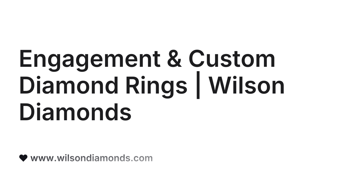 Wilson Diamonds